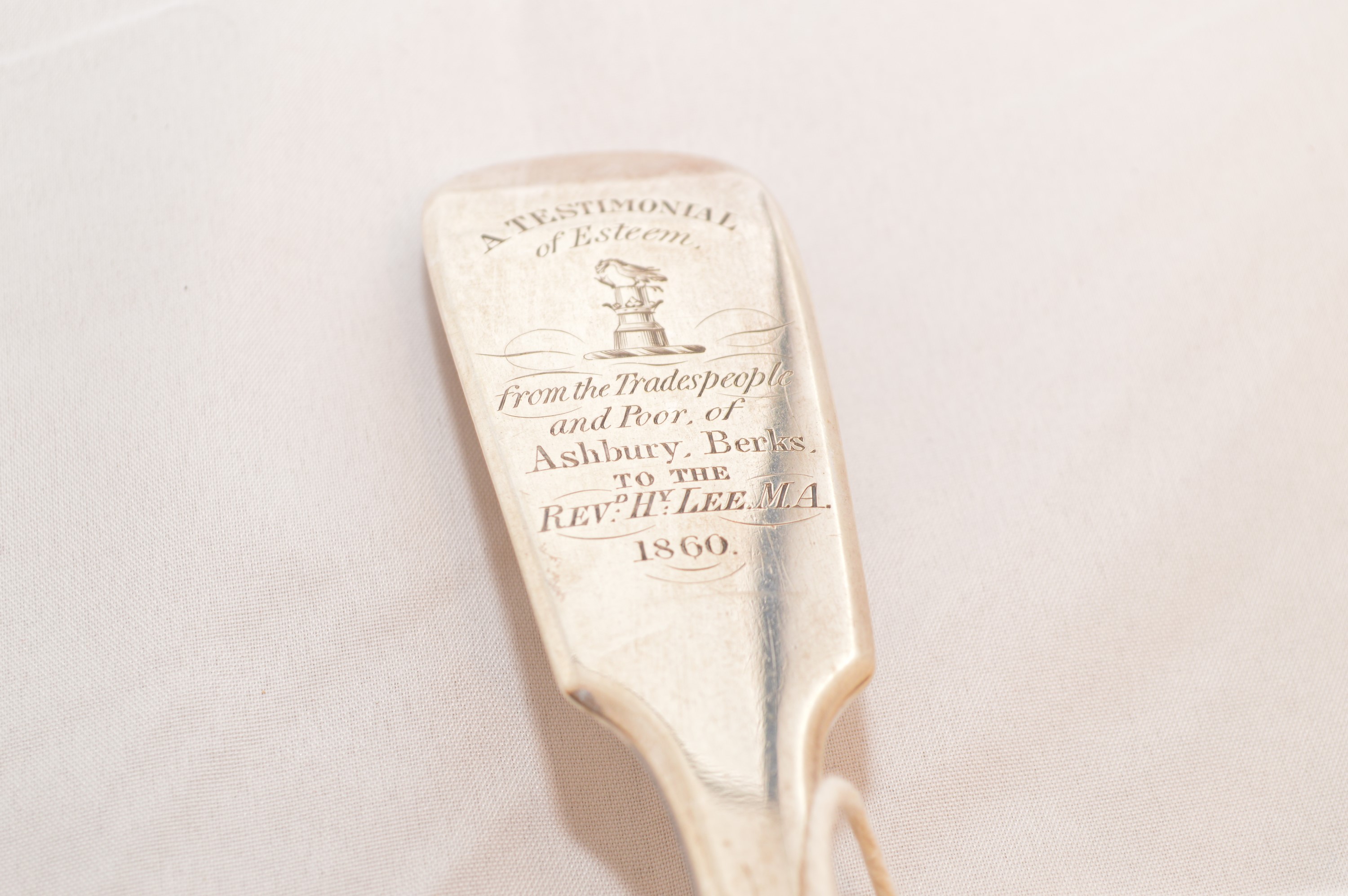 Silver fiddle pattern ladle - Image 2 of 2