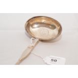A George III toddy ladle