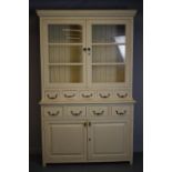 20th Century white painted cabinet