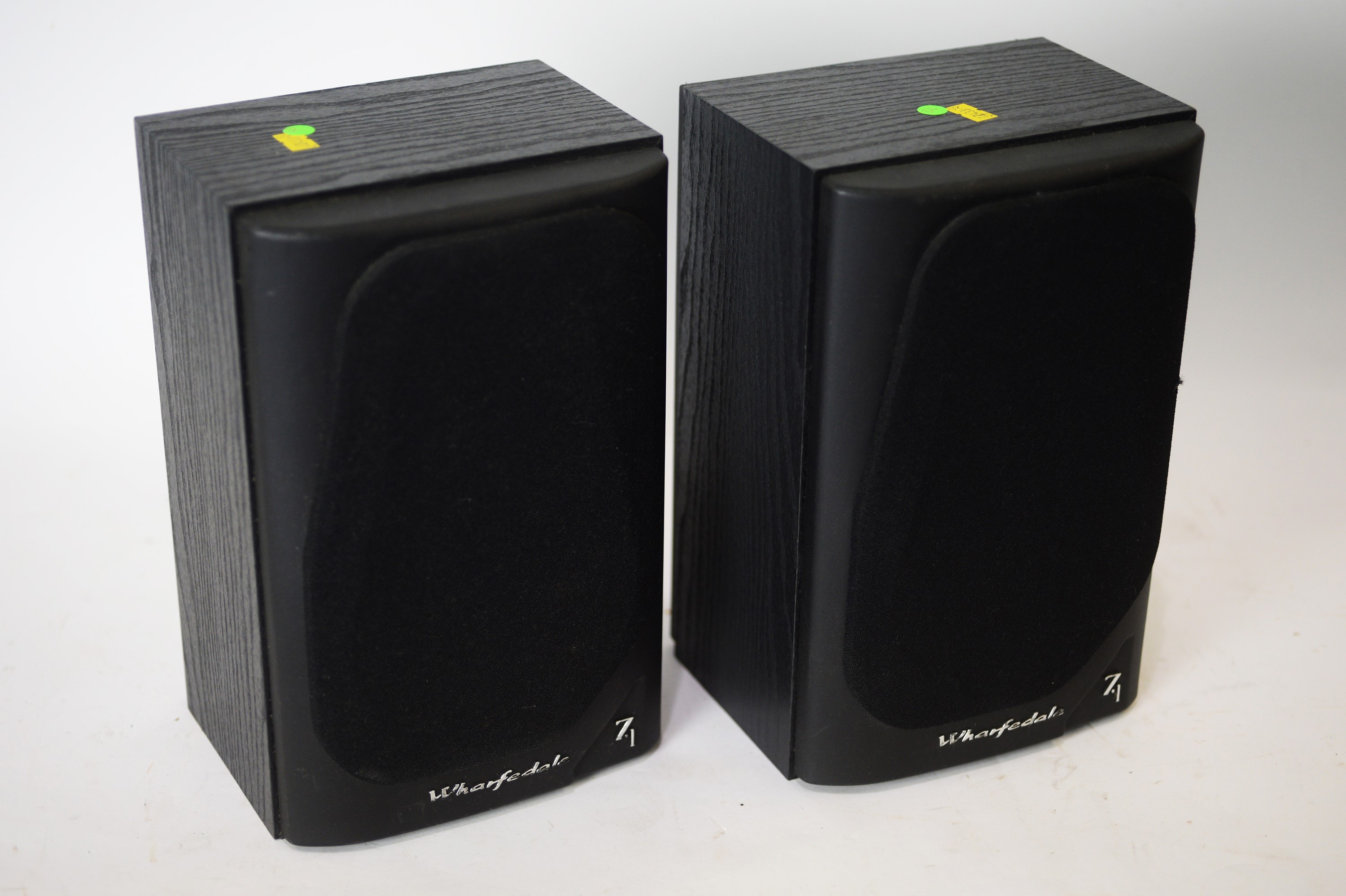 Pair Wharfedale speakers.