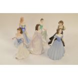 Six Royal Doulton figurines