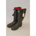 Pair of Hunter Balmoral wellies.