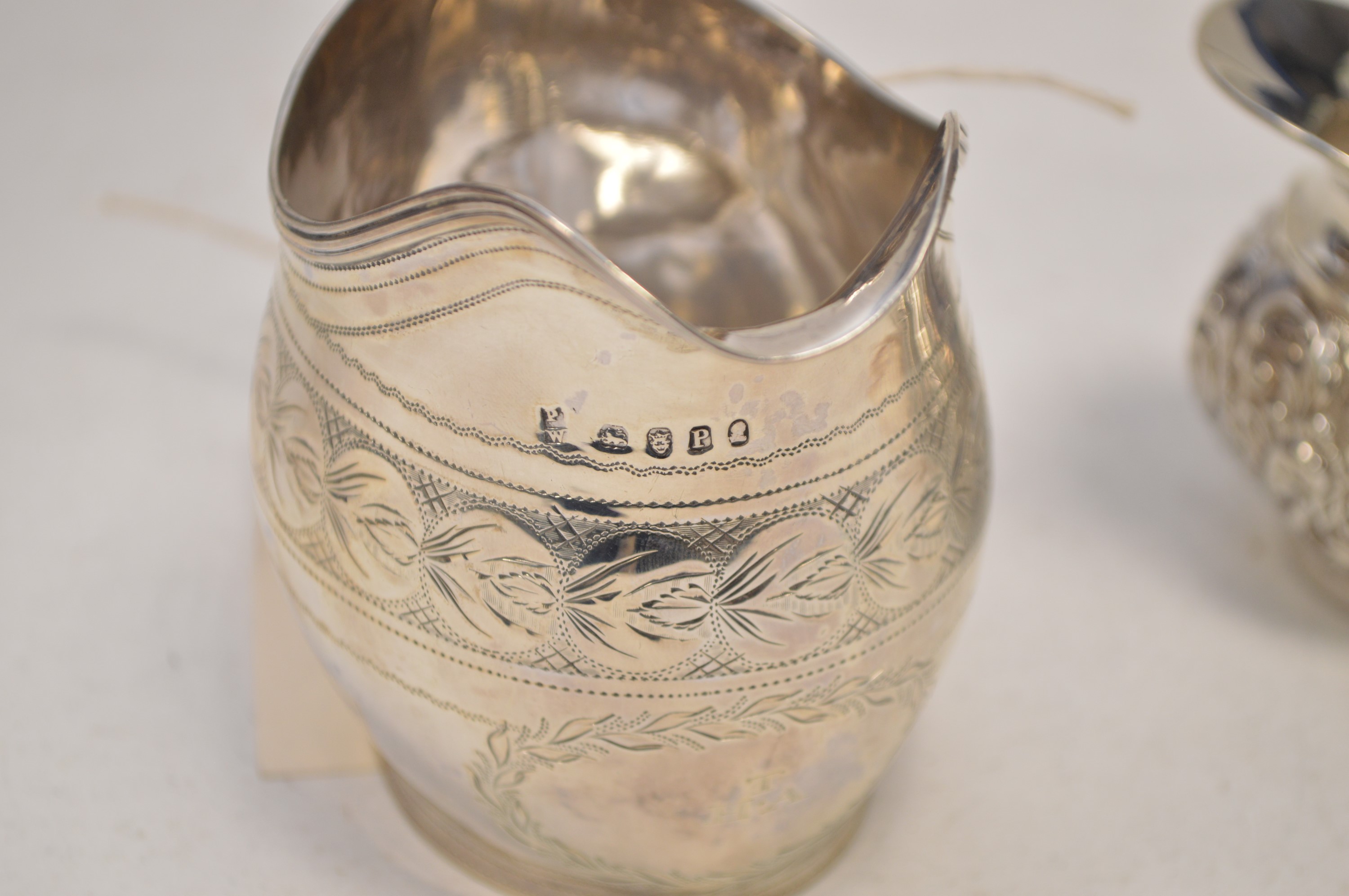 Two silver jugs - Image 2 of 3