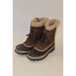 Pair of Sorel Caribou boots, size 11.