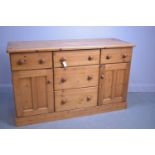 Lindisfarne pine reproduction dresser base.