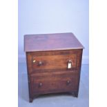 Late Georgian commode.