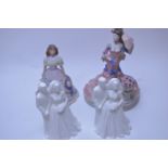 Coalport figurines