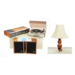 Philips - RH882 stereo, with speakers/ GA202 turntable/ table lamp
