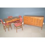 Gordon Russell of Broadway: mid 20th Century dining room suite.