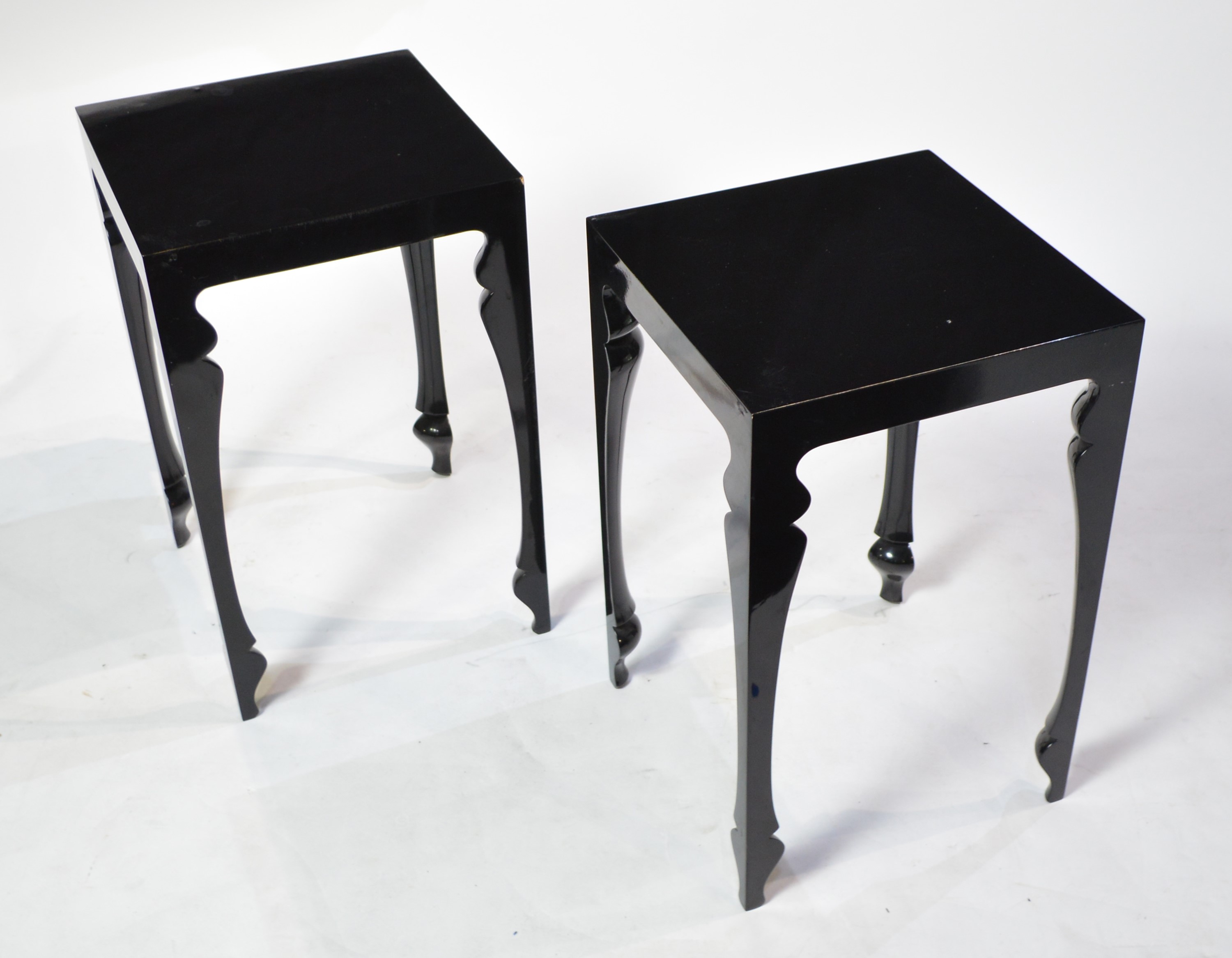 John Reeves for Reeve Design: pair of tables.