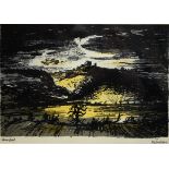 After John Piper - lithograph.