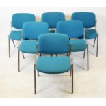 Giancarlo Piretti For Castelli - six DSC, Axis 106 stacking chairs