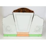 Art Deco wall mirror