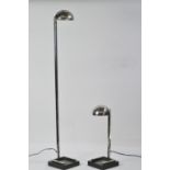 Eichholtz: reading lamp; and desk lamp to match.