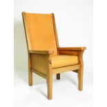 Robert 'Mouseman' Thompson: oak armchair.