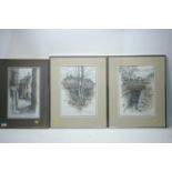 Colin Warden - three watercolour sketches.