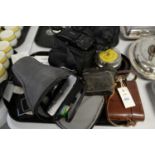 Cameras and other items.,
