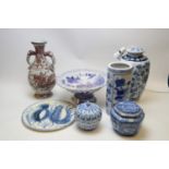 Oriental ceramics.