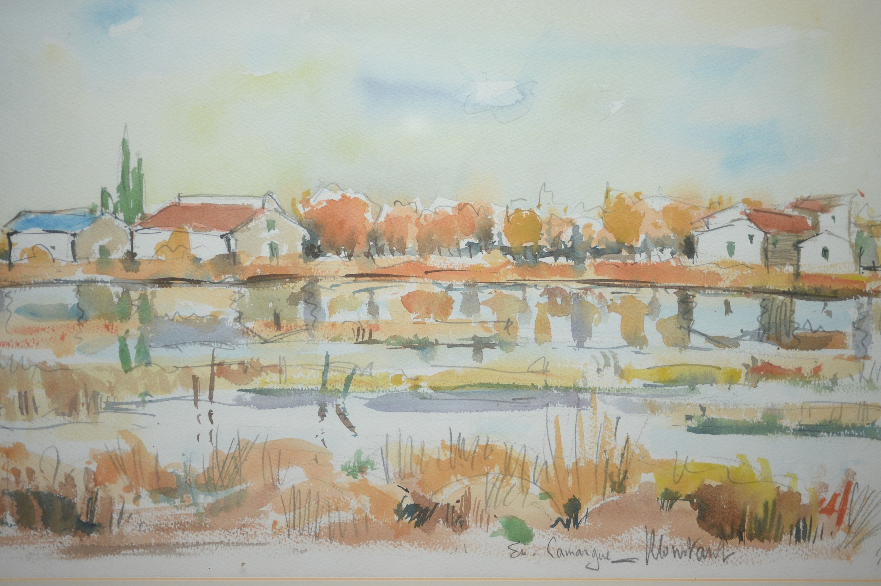 * Montant - watercolour. - Image 2 of 3
