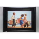 After Jack Vettriano - print.