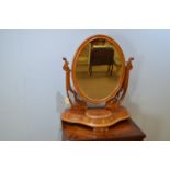 Victorian toilet mirror