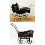 Two doll's prams