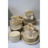 A Denby fine stoneware part breakfast service.