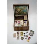 A selection of Masonic medals; and other items.