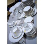 A dinner service, various makers.