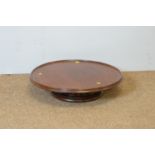 Wylie & Lockhead, Glasgow Victorian mahogany Lazy Susan.