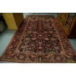 A Central Persian carpet.