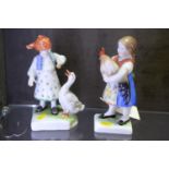 Two Herend figurines