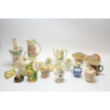 Household ceramics including tea service