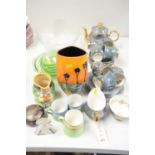 Household decorative ceramics and glassware