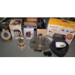 An assortment of kitchenware, comprising: a Morphy Richards soup maker; a Morphy Richards slow