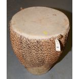 An African drum