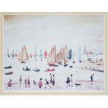 Laurence Stephen Lowry - colour photolithograph.