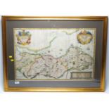 John Elphinstone - Antique map of Scotland.