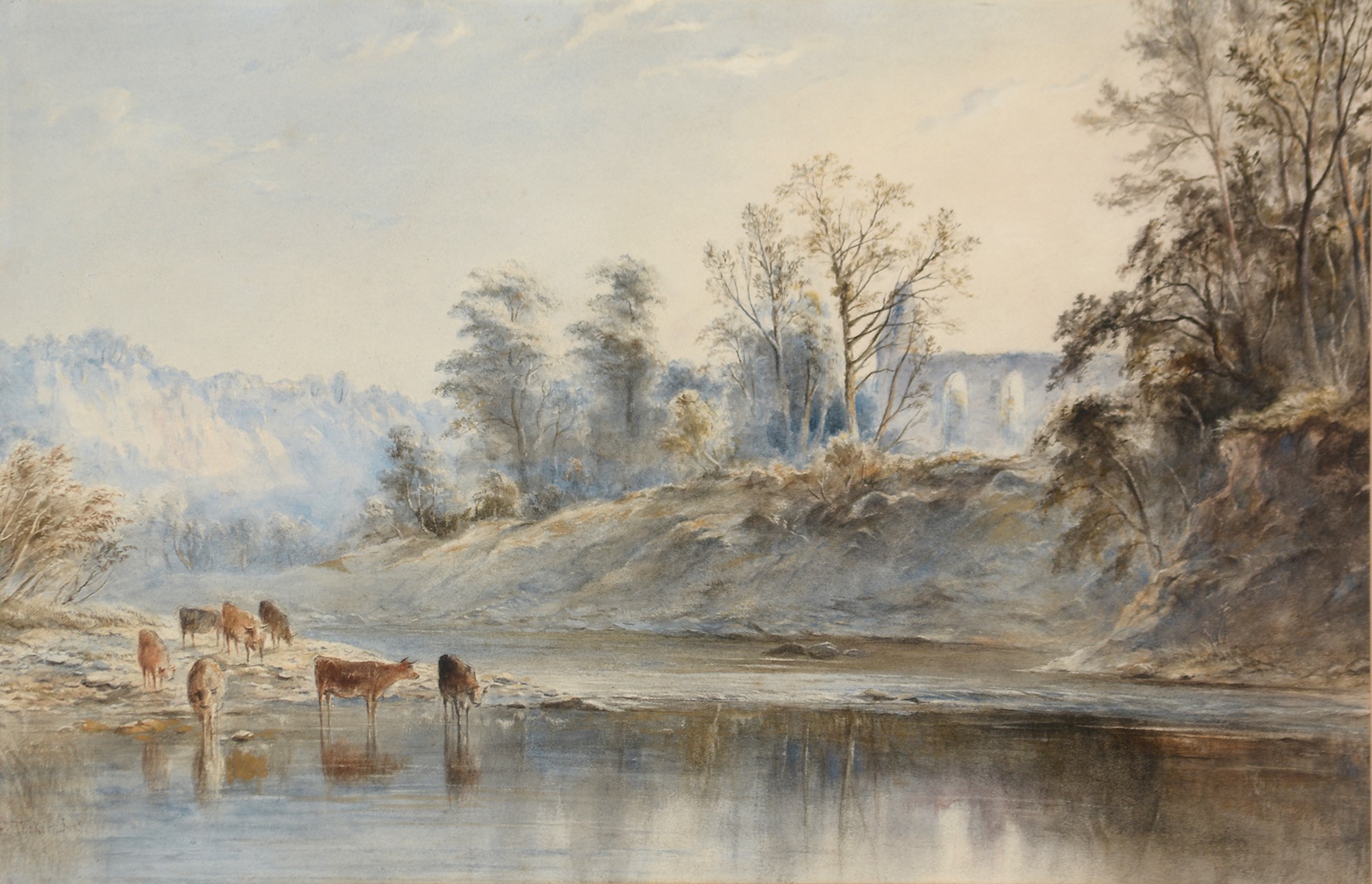 Edward Tucker, jnr. (Edward Arden) - watercolour. - Image 2 of 4