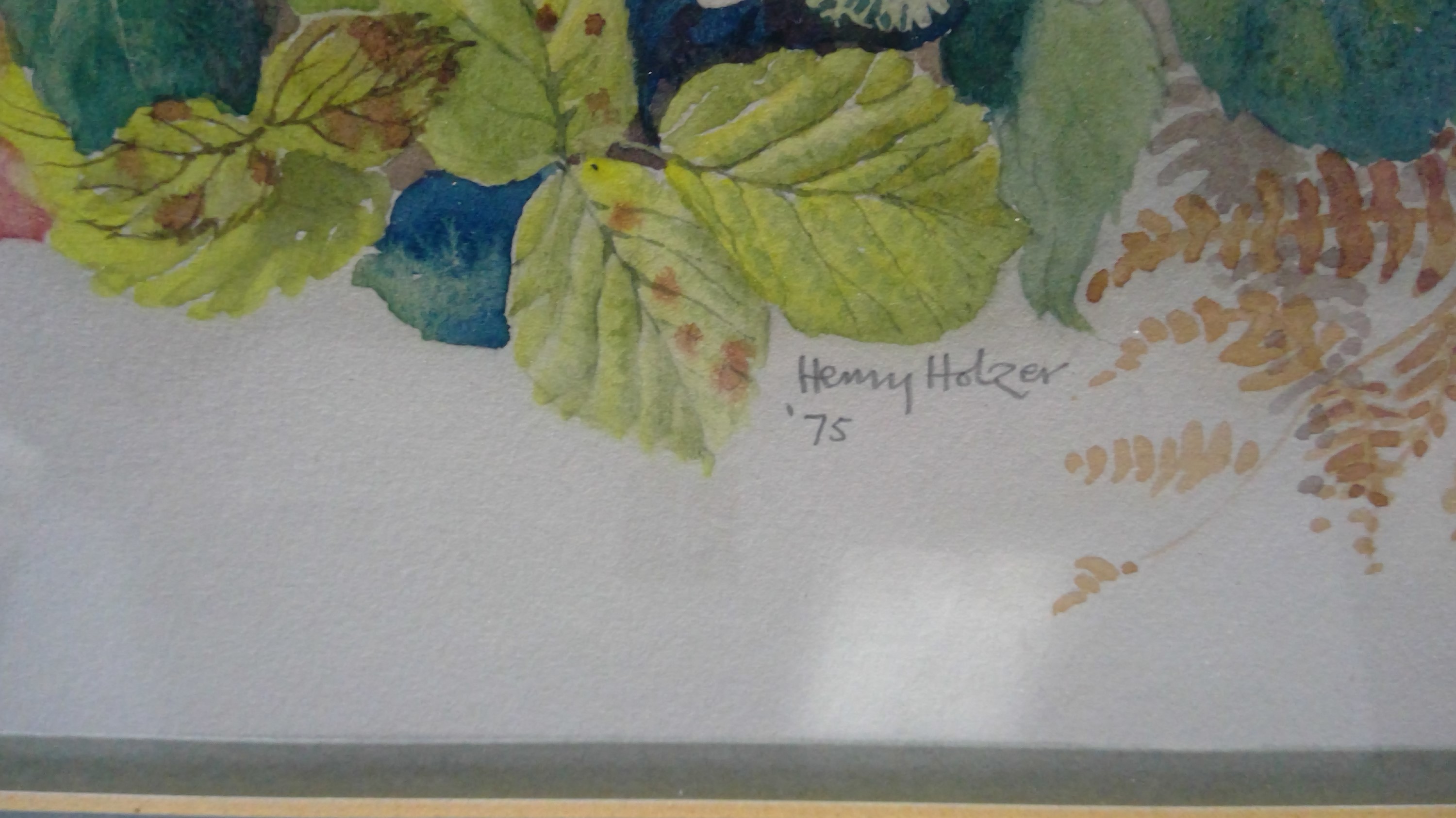 Henry Holzer - watercolours - Image 3 of 6