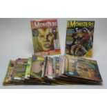 Thirty-one Monster, Horror, Sci-Fi, Pop and other magazines.