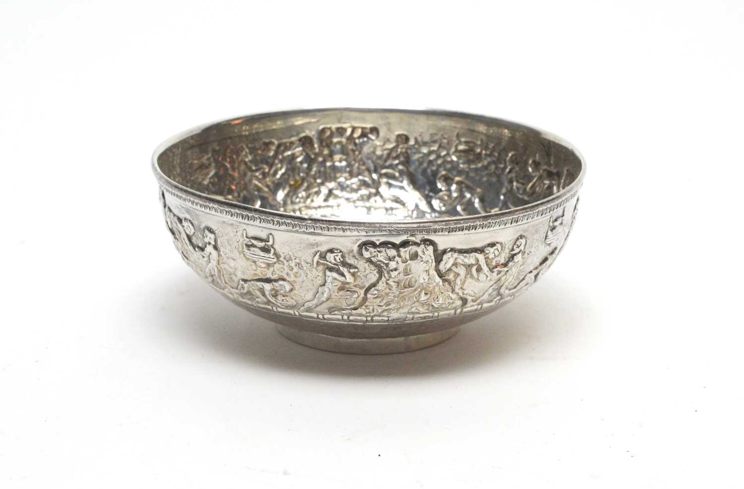 Ilias Lalaounis: a Greek 925 standard silver bowl.