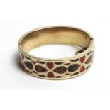 A Victorian Scottish hardstone bangle