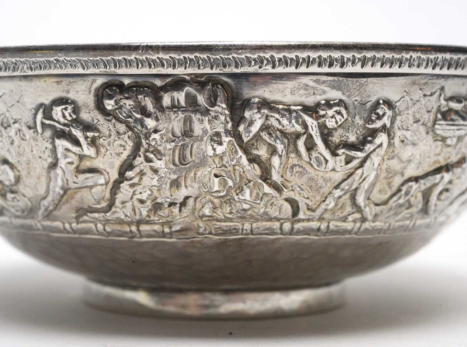 Ilias Lalaounis: a Greek 925 standard silver bowl. - Bild 3 aus 5