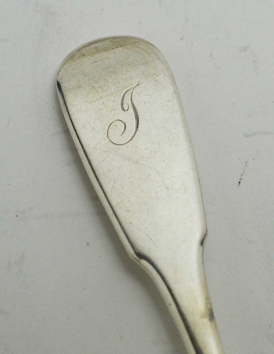 A suite of 19th Century silver cutlery. - Bild 2 aus 3