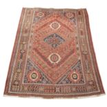 Antique Qashqai carpet,