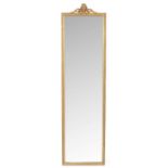 20th Century gilt and gesso mirror