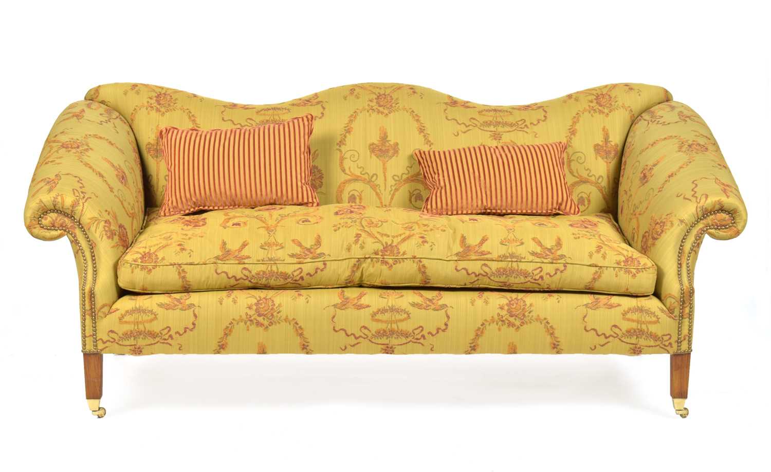 Pair of Queen Anne style sofas - Image 3 of 3