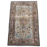 Fine silk rug,