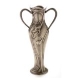 WMF Art Nouveau vase and liner